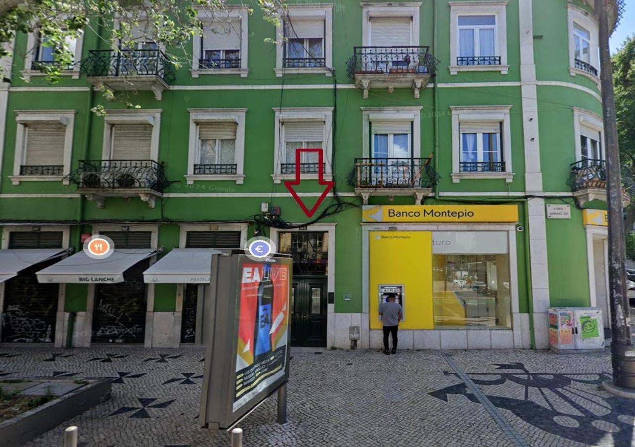 Almirante Guesthouse Lisboa Exteriör bild
